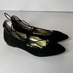 Stein Mart Distressed Leather Tote Camel Colored Tan Leopard Inside Tassel EUC